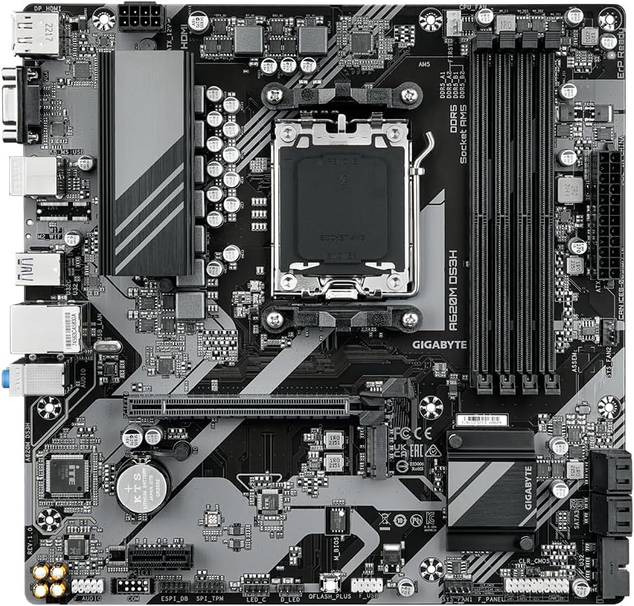 GIGABYTE A620M DS3H