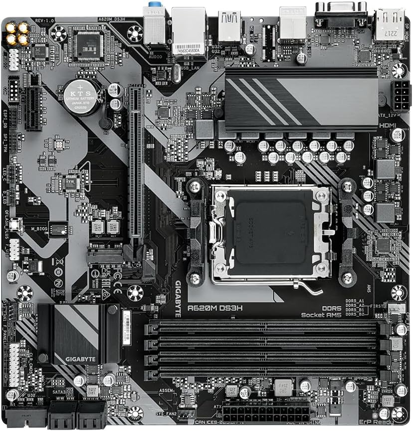 GIGABYTE A620M DS3H