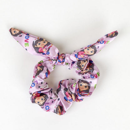 Beauty-Set von Gabby's Dollhouse – enthält 1 Haargummi aus Stoff, 2 Haarnadeln und 1 Halskette, mehrfarbig, verschiedene Zusammensetzungen, inspiriert von Gabby und Panty Patitas – Originalprodukt
