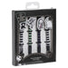 Pack of 4 Nightmare Before Christmas Pens - Includes Multiple Designs in White, Green, Purple and Black - Made of Plastic and Rubber - Original Product Designed in Spain