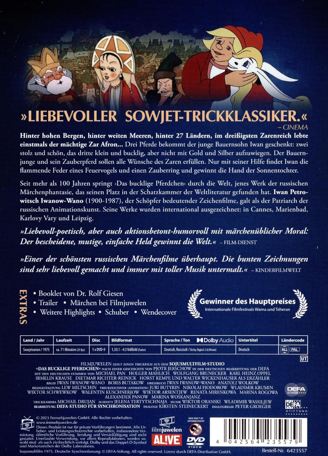 Das bucklige Pferdchen (1975) (Filmjuwelen / DEFA-Märchen
