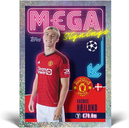 Topps UEFA Champions League Stickers - Starter Pack (80 Page Album Plus 2 Packets of Stickers)