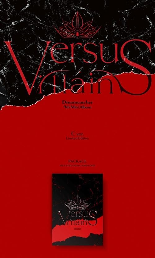 Villains - C Version - incl. 164pg Photobook, 7pc Big Postcard Set, OOTD Card, Sticker + 3pc Photocard Set