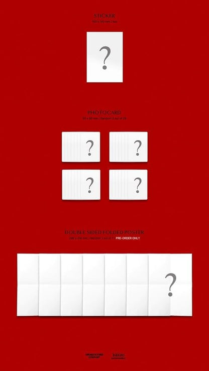 Villains - C Version - incl. 164pg Photobook, 7pc Big Postcard Set, OOTD Card, Sticker + 3pc Photocard Set