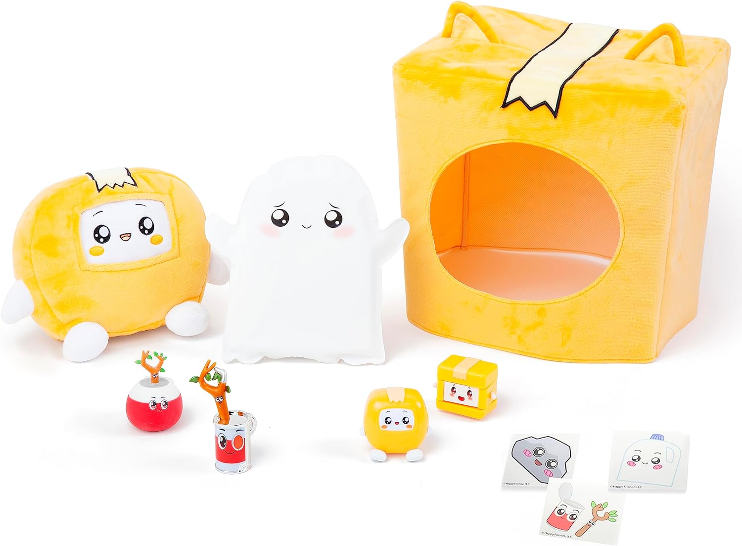 LankyBox Giant Foxy Mystery Box Foxy Mystery Box with 10 Exciting Toys to Discover inside, Officially Licensed Merch