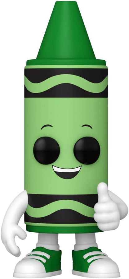 Funko POP! Vinyl: Crayola - Green Crayon - Collectable Vinyl Figure - Gift Idea - Official Merchandise - Toys for Kids & Adults - Ad Icons Fans - Model Figure for Collectors and Display