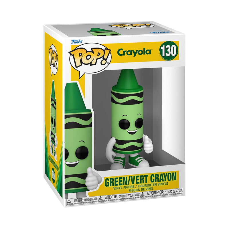 Funko POP! Vinyl: Crayola - Green Crayon - Collectable Vinyl Figure - Gift Idea - Official Merchandise - Toys for Kids & Adults - Ad Icons Fans - Model Figure for Collectors and Display