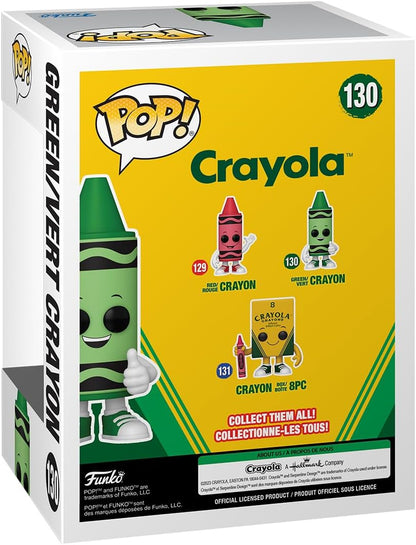 Funko POP! Vinyl: Crayola - Green Crayon - Collectable Vinyl Figure - Gift Idea - Official Merchandise - Toys for Kids & Adults - Ad Icons Fans - Model Figure for Collectors and Display