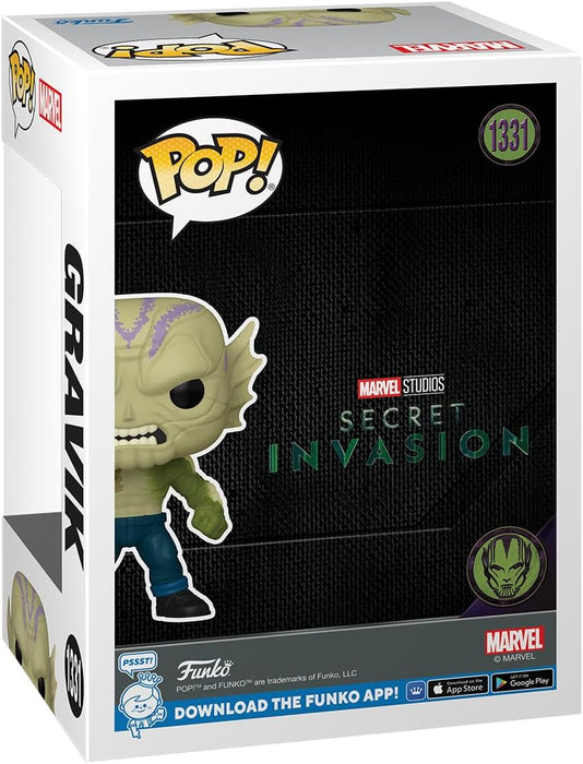 Funko POP! Marvel: Secret Invasion - Gravik - Collectable Vinyl Figure - Official Merchandise - Toys for Kids & Adults - Marvel Fans - Model Figure for Collectors and Display