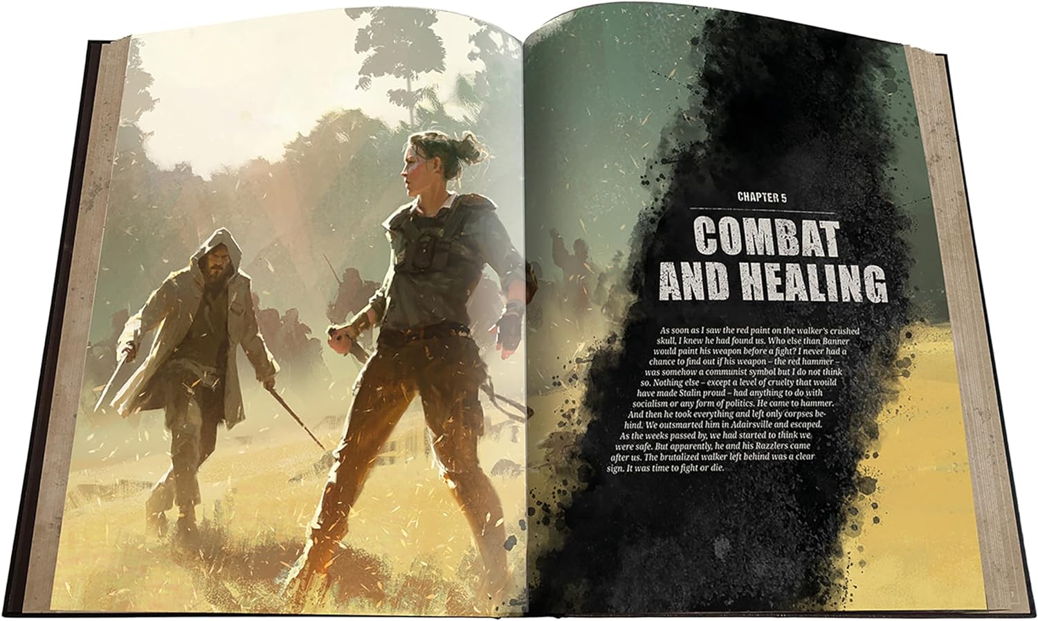 The Walking Dead Universe RPG Core Rules - Hardback RPG Book, Horror Roleplaying, Free League Publishing