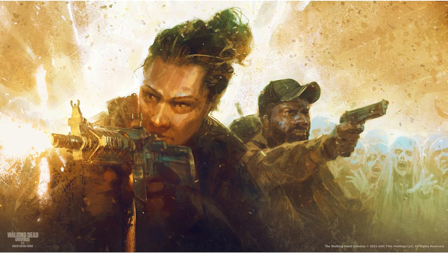 The Walking Dead Universe RPG Core Rules - Hardback RPG Book, Horror Roleplaying, Free League Publishing