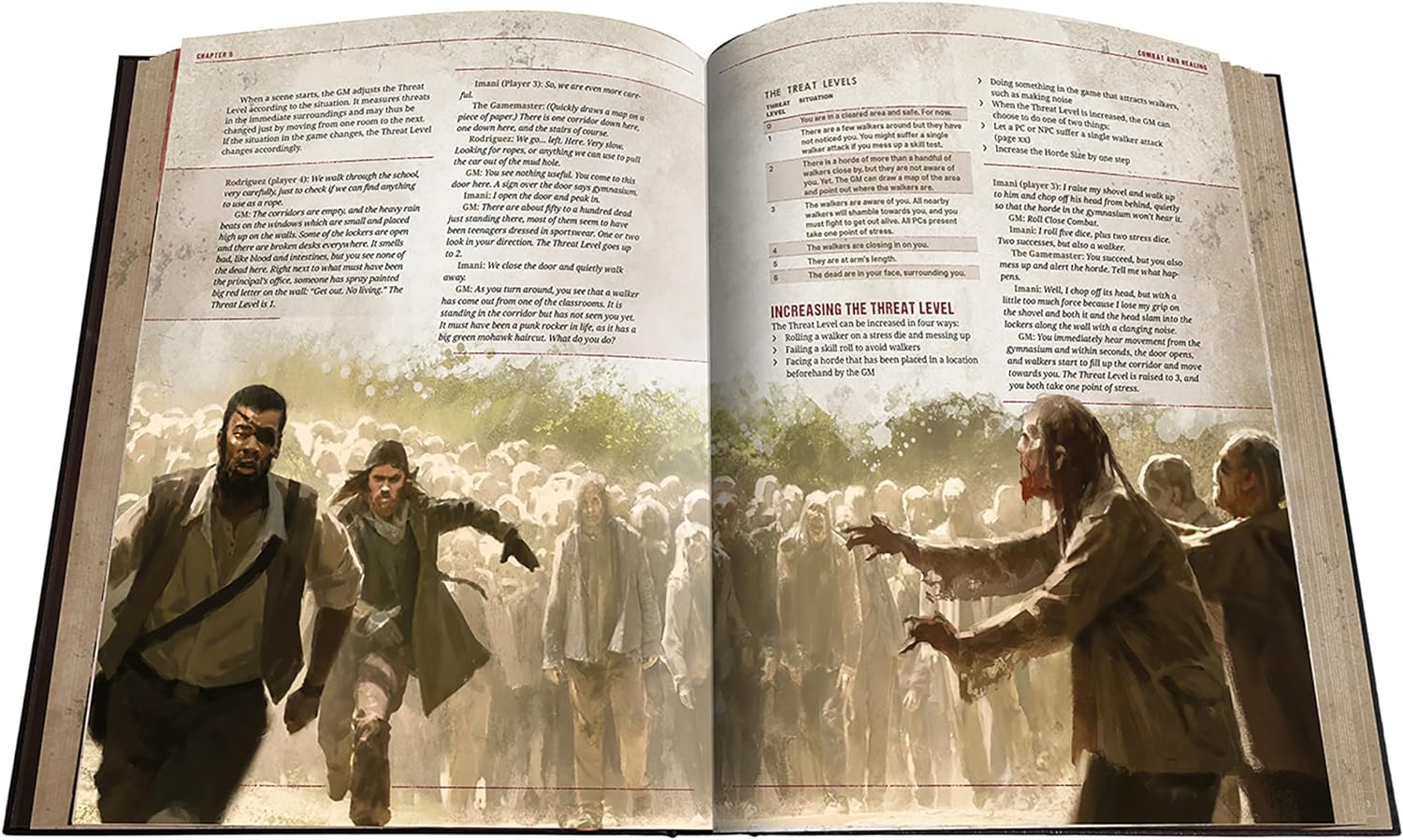 The Walking Dead Universe RPG Core Rules - Hardback RPG Book, Horror Roleplaying, Free League Publishing