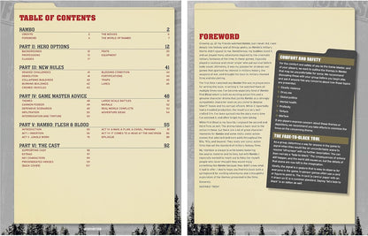 Cinematic Adventure: Rambo - Expansion Hardcover RPG Book, for use with Everyday Heroes Core Rule Book, d20 5e compatible