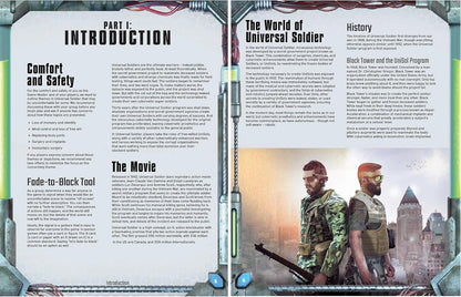 Evil Genius Gaming: Cinematic Adventure: Universal Soldier - Expansion Hardcover RPG Book, Use W/ The Everyday Heroes Core Rulebook, d20 5e Compatible