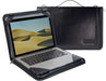 Broonel Black Leather Laptop Case For Lenovo IdeaPad Flex 5 Gen 8 14" Laptop