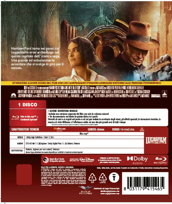 Indiana Jones E Il Quadrante Del Destino