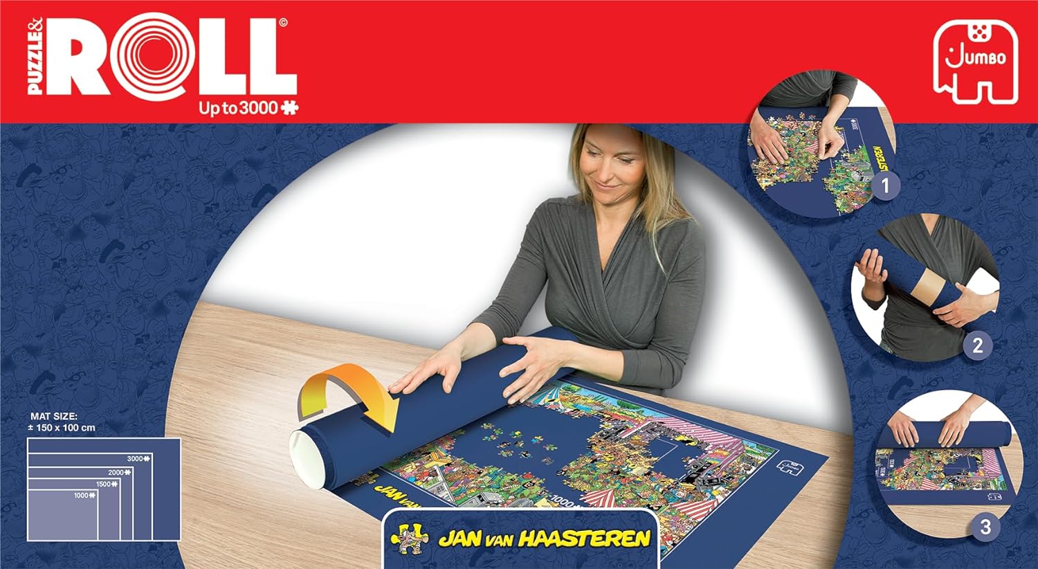 Jumbo- Rompecabezas Jigsaw, Multicolor (1110100128