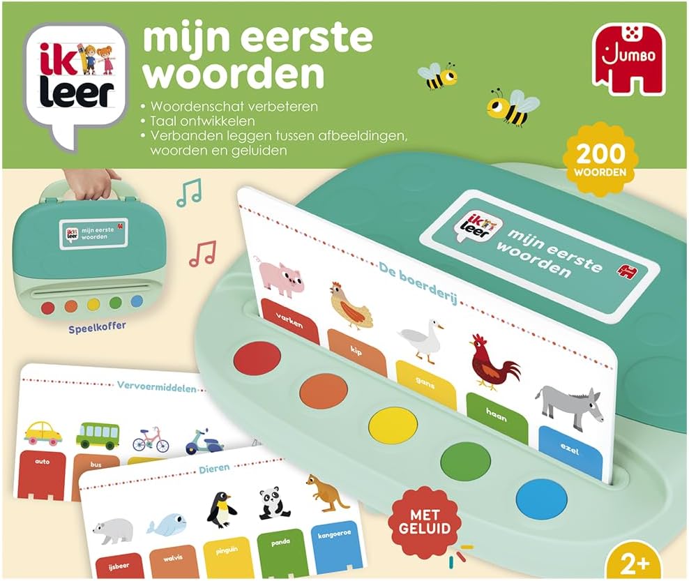 Jumbo - Ik Leer - Mijn eerste woorden - Educatief spel - Vanaf 2 jaar