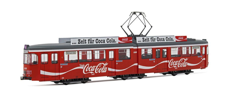 Rivarossi - Tram DUEWAG GT6 Coca-Cola Red IV-V DCC (12/23) *