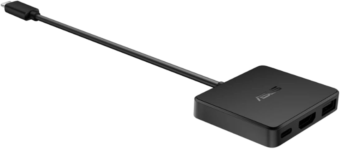 ASUS Dual 4K USB-C Dock Kabelgebunden USB 3.2 Gen 2 (3.1 Gen 2) Type-C Schwarz (90XB0820-BDS000