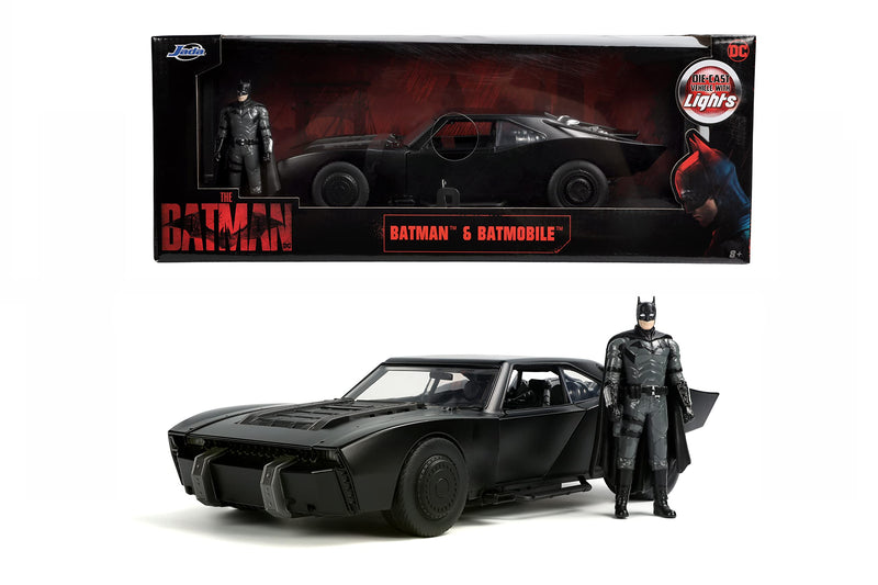 Jada 253216002 Batmobile car From 8 to 99 years, Metal, Black/White