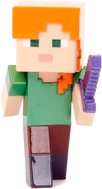 Jada Toys Minecraft Figures 2.5 Inch Action Figures Collectible Figures