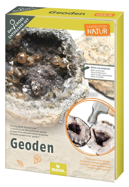 moses. 9833 Expedition Natur The Large Geode Explorer Set, 17 cm x 24.3 cm x 5.5 cm