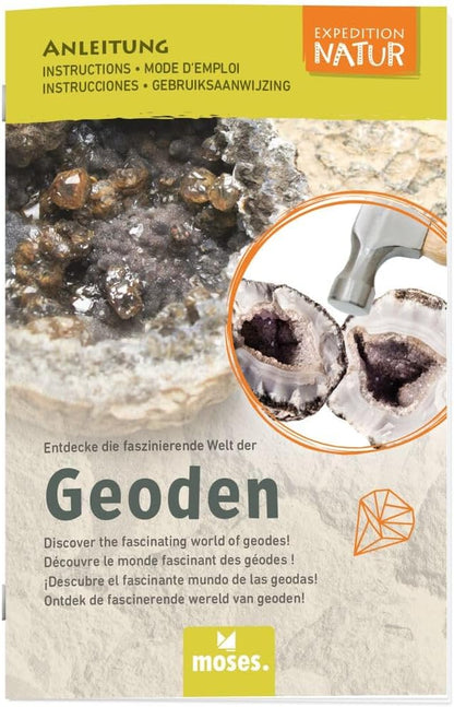 moses. 9833 Expedition Natur The Large Geode Explorer Set, 17 cm x 24.3 cm x 5.5 cm