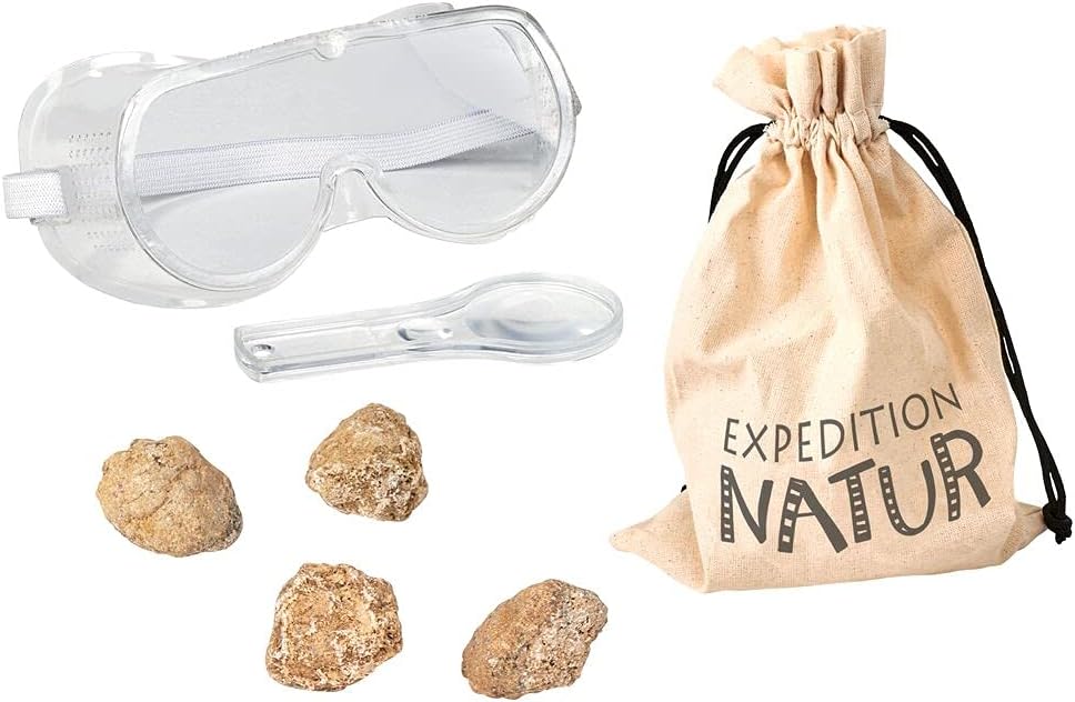 moses. 9833 Expedition Natur The Large Geode Explorer Set, 17 cm x 24.3 cm x 5.5 cm