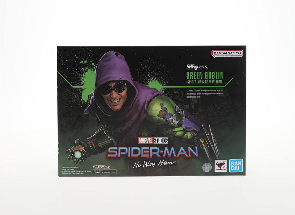 TAMASHII NATIONS - Spider-Man: No Way Home - S.H. Figuarts - Green Goblin Action Figure Black