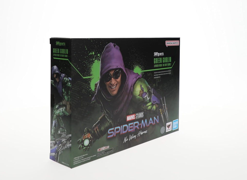 TAMASHII NATIONS - Spider-Man: No Way Home - S.H. Figuarts - Green Goblin Action Figure Black
