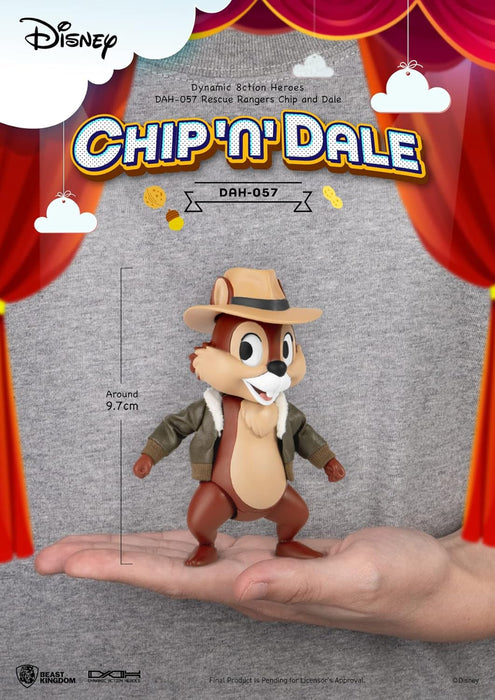 Beast Kingdom Chip 'n Dale: Rescue Rangers DAH-057 Dynamic 8-ction Action Figure