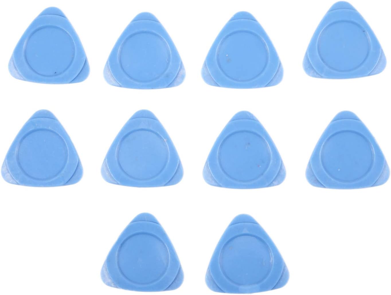 Reround 10 PCS Attrezzo Apertura della Leva per Telefono Cellulare Custodia per del Telefono Cellulare Custodia per LCD PDA Riparazione del Laptop/Plettro per Chitarra Blu Chiaro