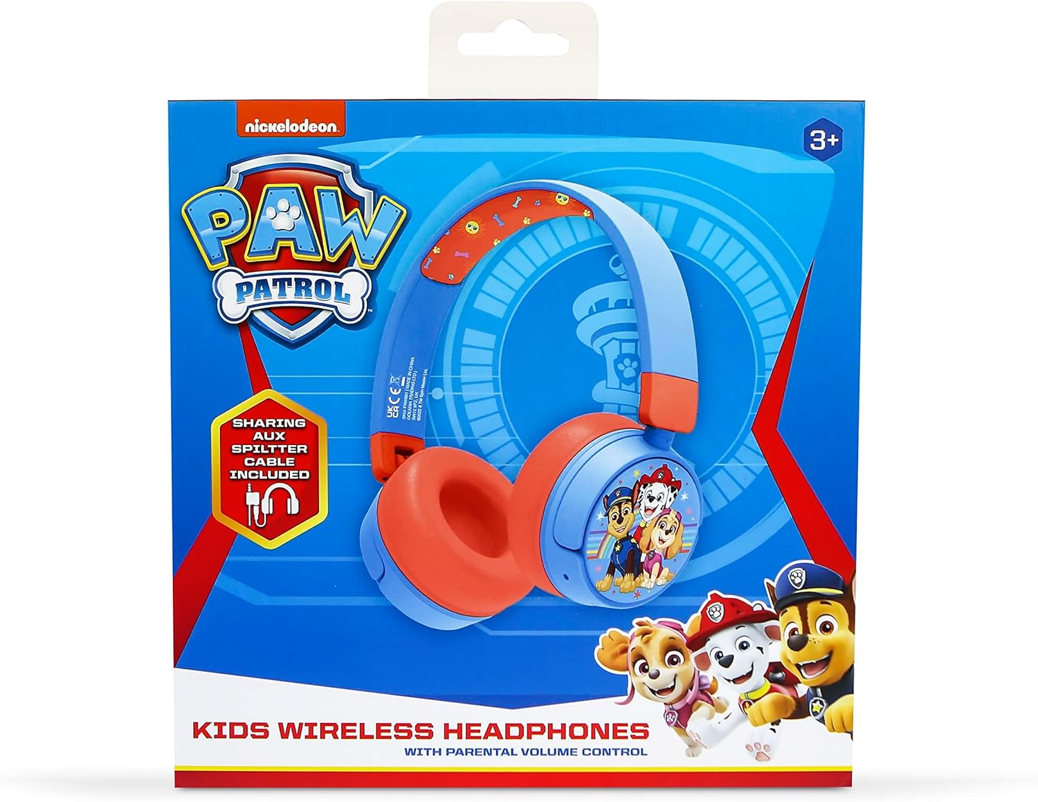 OTL - Bluetooth Headset w/Perental Control - Paw Patrol (PAW981