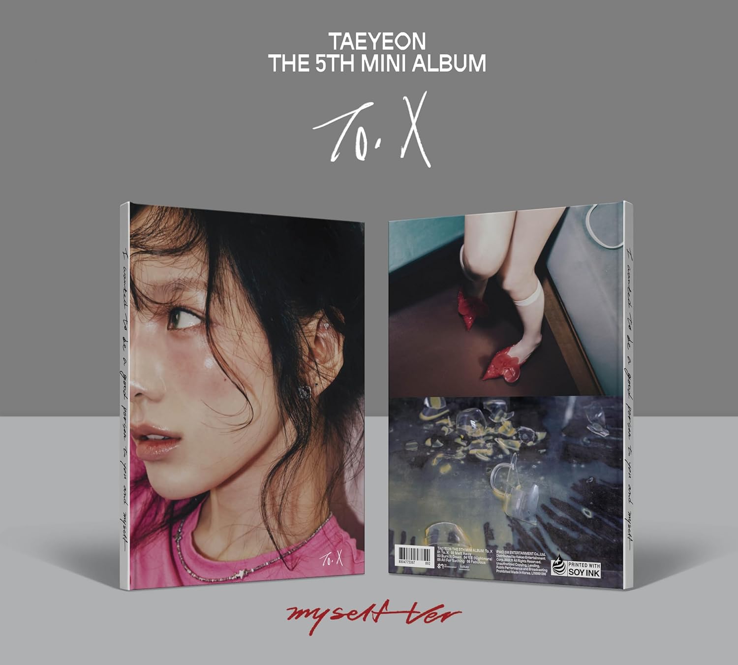 To. X (C Version) - incl. Booklet, Postcard, Mini-Poster, Polaroid, Photo + Photocard