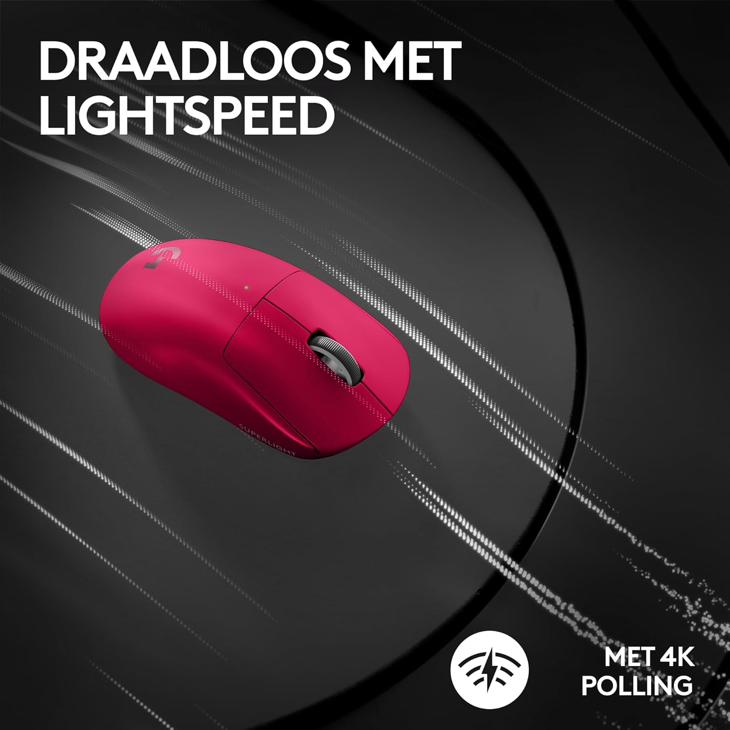 Logitech G PRO X SUPERLIGHT 2 LIGHTSPEED Wireless Gaming Mouse, Lightweight, LIGHTFORCE Hybrid Switches, HERO 2 Sensor, 32,000 DPI, 5 Programmable Buttons, USB-C Charging, PC & Mac