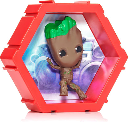 WOW! PODS 4D MARVEL Groot | Connectable Collectable Bobble-head figure that Bursts from their World into Yours | Wall or Shelf Display | MARVEL Toys and Gifts | Series 1 no. 409