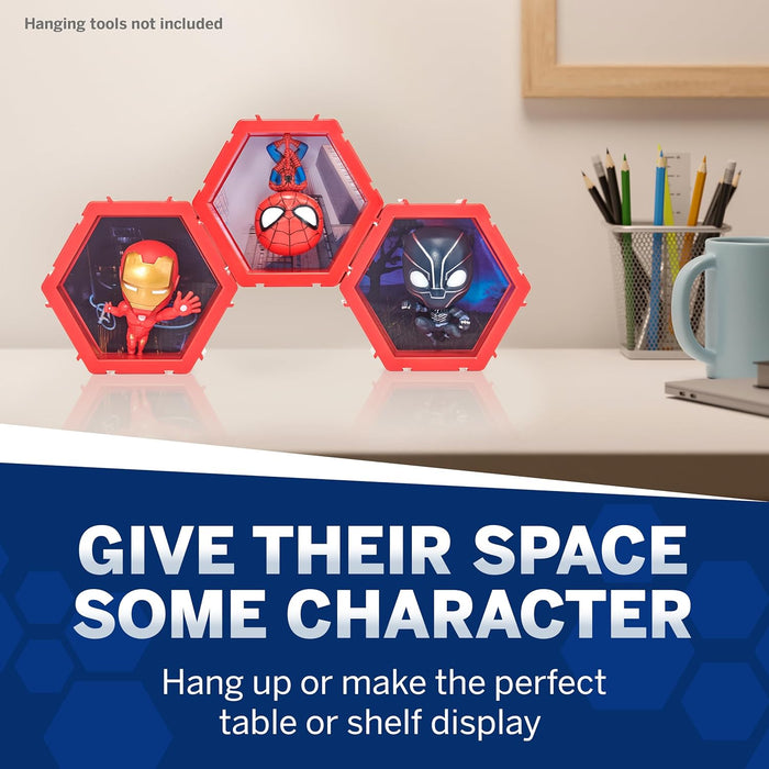 WOW! PODS - 4D Marvel Spider-Man, Figura Coleccionable única conectable Que explota de su Mundo en el tuyo, exhibición de Pared o Estante, Juguetes y Regalos de Marvel, Serie 1 n.º 411