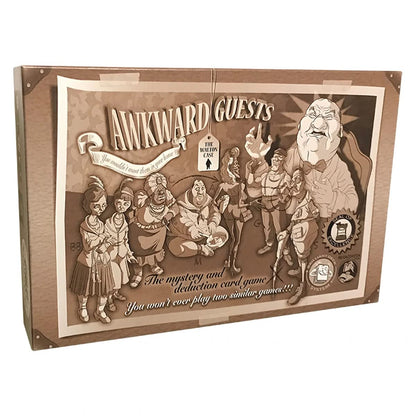 Megacorping - Uncomfortable Guests Board Game, Sepia (Invest