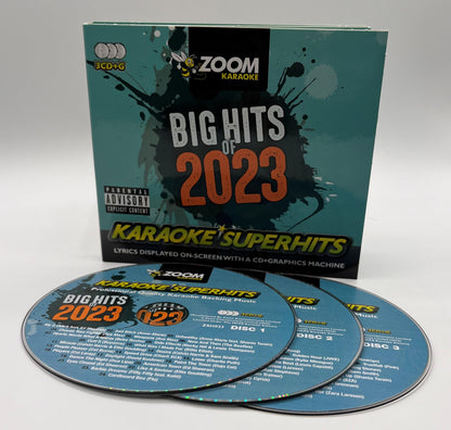 Zoom Big Hits Of 2023 (CD+G) (Digi)