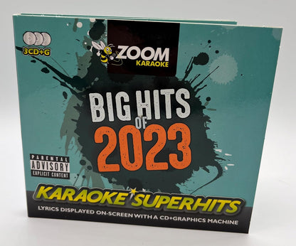 Zoom Big Hits Of 2023 (CD+G) (Digi)