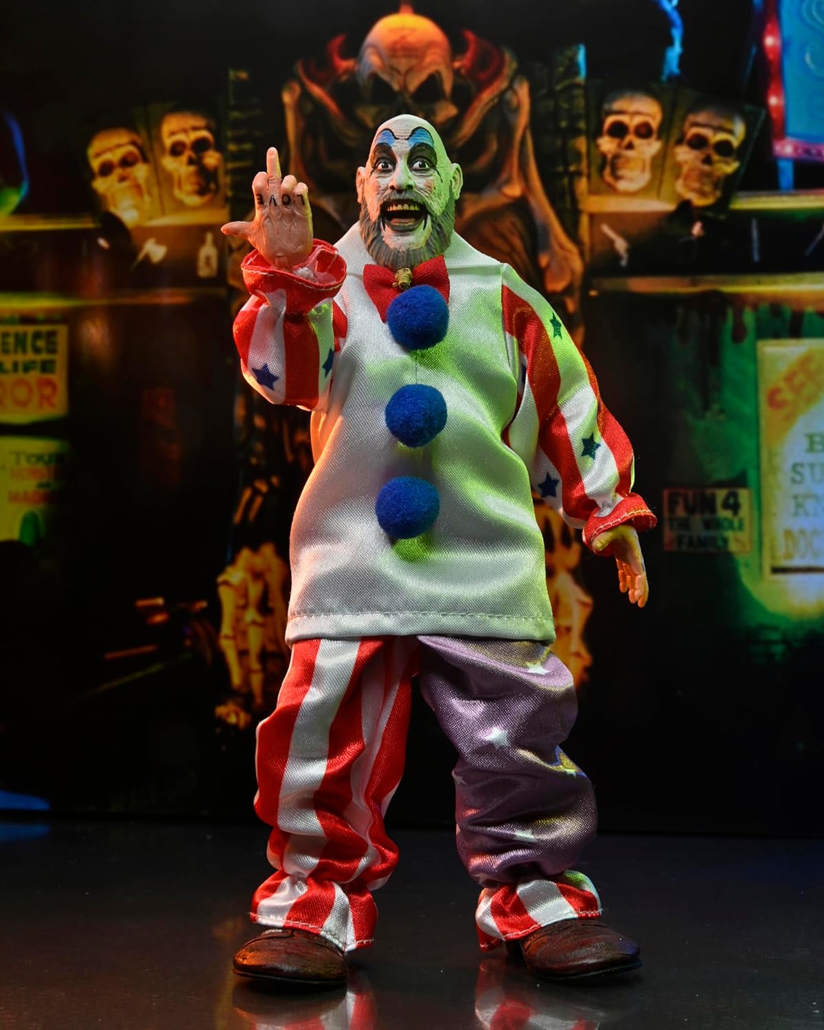 Neca - House Of 1000 Corpses - Captain Spaulding 7" Clothed Action Figure