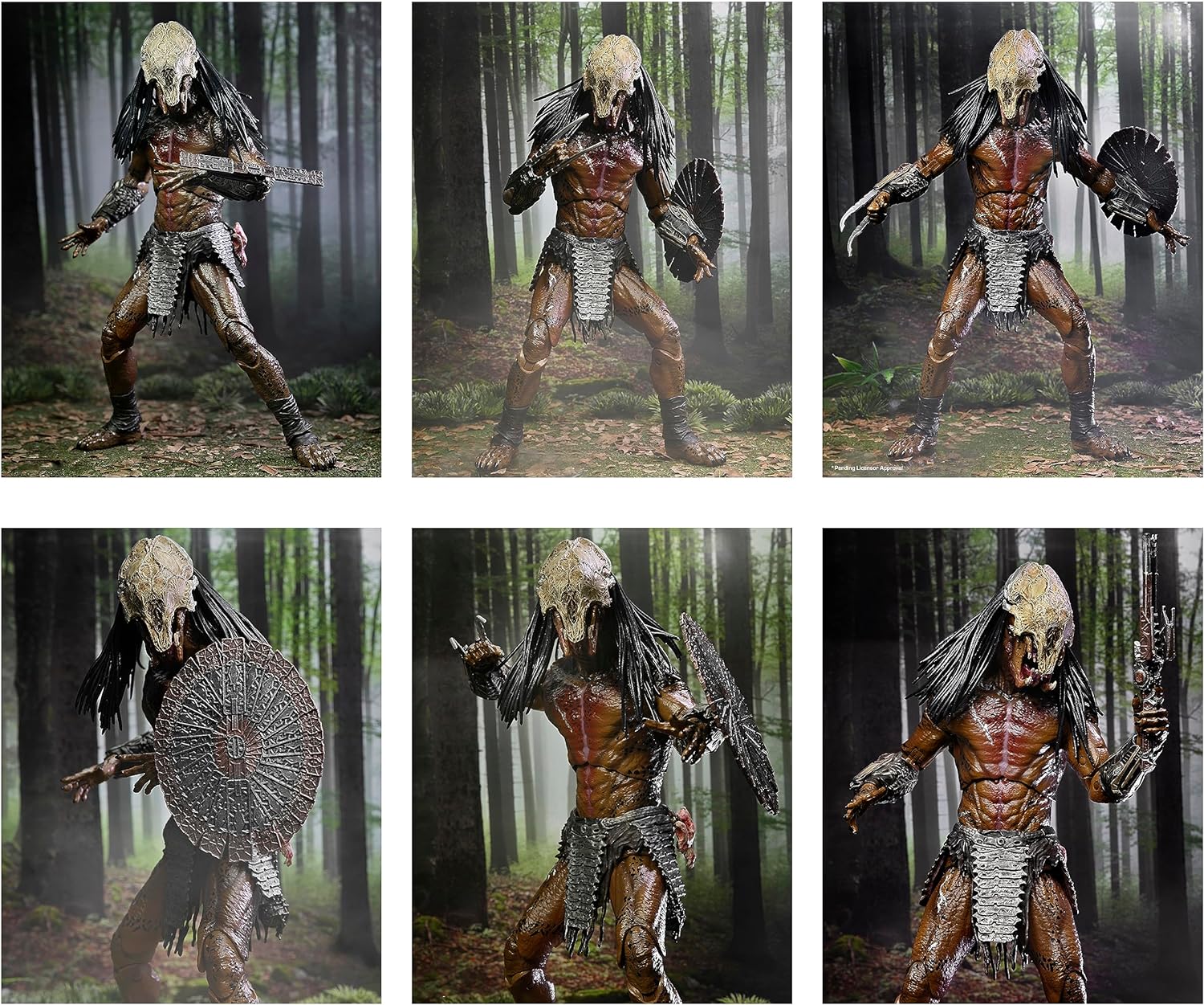 Neca Figura Acción Predator Feral 18Cm