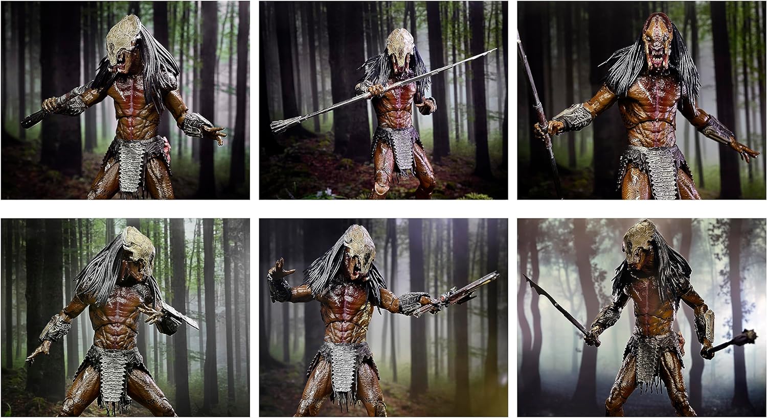 Neca Figura Acción Predator Feral 18Cm