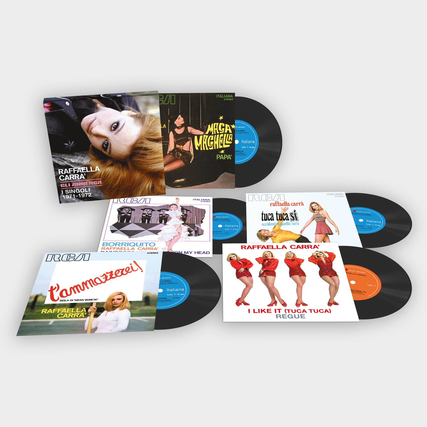 Gli Anni Rca Di Raffaella (I Singoli 1971-1972)