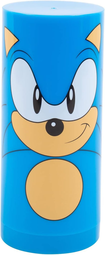 Fizz Creations Sonic The Hedgehog Tubez Night Light with Twist Top Adjustable Brightness. USB or Battery Powered. Officially Licensed Sonic The Hedgehog Merchandise. Great for Retro Games Fan.