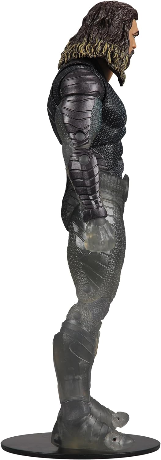 McFarlane Toys DC Multiverse Aquaman Stealth Suit with Topo 7-Inch Action Figure Gold Label - Incredibly Detailed King of Atlantis with Ultra Articulation and Collectible Art Card