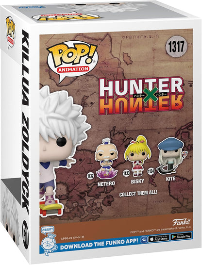 Hunter x Hunter POP! Animation Vinyl figurines Killua w/Skateboard 9 cm