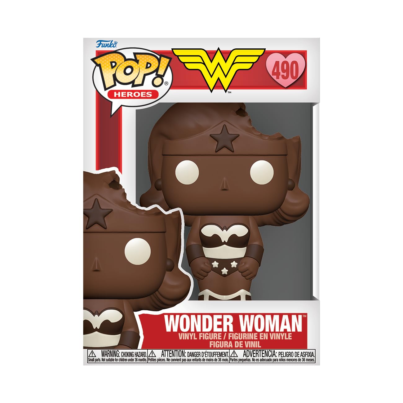 Funko POP! Heroes: DC - Wonder Woman - (Val Choc) - DC Comics - Collectable Vinyl Figure - Gift Idea - Official Merchandise - Toys for Kids & Adults - Comic Books Fans - Model Figure for Collectors