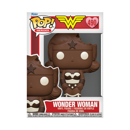 Funko POP! Heroes: DC - Wonder Woman - (Val Choc) - DC Comics - Collectable Vinyl Figure - Gift Idea - Official Merchandise - Toys for Kids & Adults - Comic Books Fans - Model Figure for Collectors